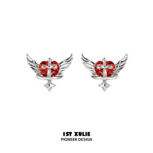 1ST XULIE | Tai Trang Sterling Silver cho Sức Khỏe Tai Thời Trang Tinh Tế Ngọt Ngào Phù Hợp Nam Nữ