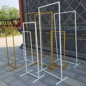 TONGGUMO | Wedding Decorative Iron Geometric Screen Guidance Stage Decoration 3D Rectangular Arch
