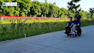 22" / 24" Seat Deluxe Heavy Duty Wheelchair with Anti-Tipper & Double-Cross Bar (Perfect for Plus Size User)