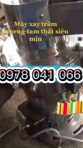 Máy xay tam thất xay nghiền dược liệu 6 búa đập công suất 3000W