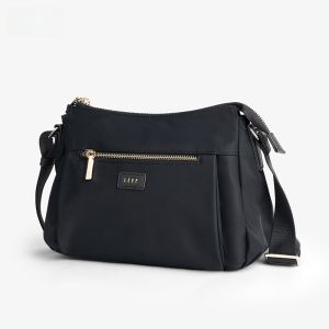 Leif Oxford Cloth Crossbody Bag Womens Casual Lightweight Single Shoulder Small Bag Canvas for Middle-Aged Mothers Fashion Trend