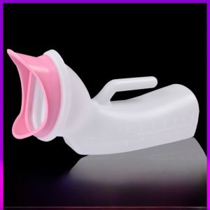 Love And Dream Ladies Bedside Urinal Soft Mouth Bedpan for Paralyzed Elderly Women Urination Receiver Household Care Tool
