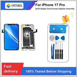 Screen Replacement for IPhone 17 Pro OLED Display Touch Screen Digitizer Full Assembly With Frame OLED Easy Installation