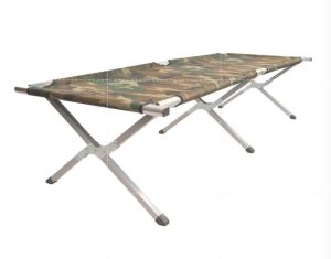 Portable Foldable Camping Fishing Hiking Bed Cot with Bag Camouflage Military Army Katil Lipat Askar Khemah