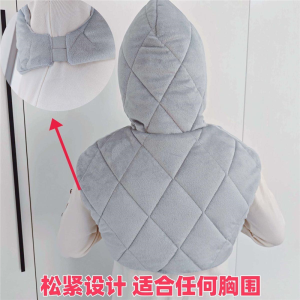 Áo Khoác Vai Có Mũ Trùm Đầu Giữ Ấm Khi Ngủ Chống Đông Cho Nam Và Nữ Bảo Vệ Cổ Vai Khi Đi Xe Đạp Chống Gió Bảo Vệ Tai