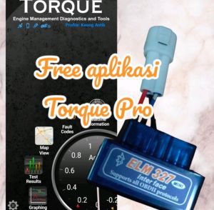 Scanner motor injeksi obd2 ELM 327 untuk sepeda motor Yamaha dan honda