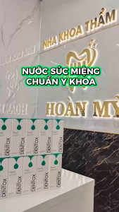 Nước súc miệng Dentox Khử hôi miệng Mảng bám Ngừa sâu răng Bảo vệ nướu chính hãng 250ml