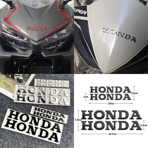 2PCS Honda Logo Badge 3D Gel Sticker Decorative Motorcycle Body Universal Modification Sticker Accessories for HONDA Wave 110i 125i Click 125i ADV160 PCX160 XRM Beat TMX155
