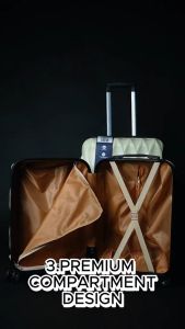 Travel Star TNL015 Hard Case 2 in 1 Elegant Luggage 20+24 Inch Set