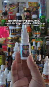 [Paket Hemat Perkutut]Gacor Provitt Suplemen Perkutut 10ml + Pakan Perkutut Tekukur 200g