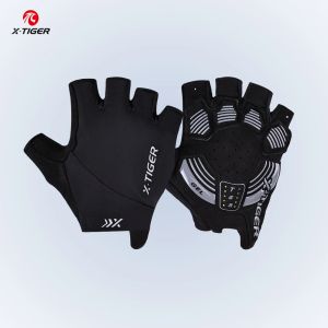 x-tiger | X-TIGER Men Women Cycling Gloves Breathable Damping MTB Road Bike Special Gloves Non-slip Bicycle Half Finger Gloves