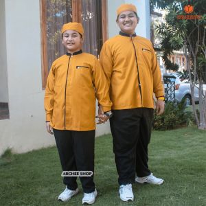 Atasan Baju Koko Anak Lengan Panjang Cowok SULTAN Laki Laki Muslim