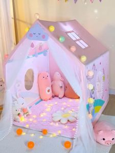 [KHUNG INOX] Lều cho bé Lều công chúa hoàng tử Khám Phá Thế Giới Cổ Tích Trong Chiếc Lều Xinh Xắn - Khung inox (hoặc nhựa abs) chắc chắn vải dù siêu bền