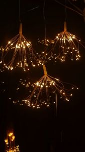 Lampu Kembang Api Laba-Laba 1 Set isi 10 Gantung Fireworks  Hias Dekorasi Pelaminan Home Decor Wedding Termurah Premium