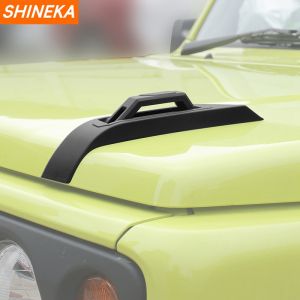 Ốp Trang Trí Nắp Capo Xe SHINEKA Dành Cho Suzuki Jimny 2019-2025 Chất Liệu Nhựa ABS Phụ Kiện Tạo Kiểu Ngoại Thất