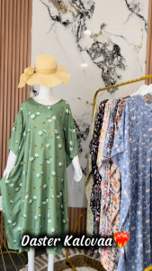 Daster Kalova Dewasa Allsize Rayon Premium Motif