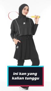 Rok Celana Delisa Rocella Rok olahraga Celana Running training perempuan muslimah wanita Bahan Jersey
