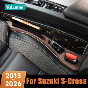 Car Seat Gap Filler Leak Proof Strip Organizer Accessories For Suzuki S-Cross SX4 MK3 2013-2020 2021 2022 2023 2024 2025 2026