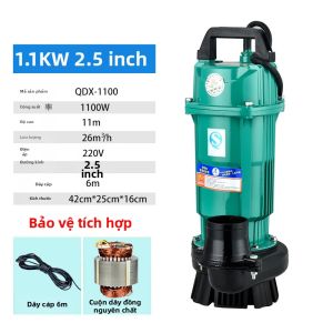 Bơm Chìm Lưu Lượng Cao 4-inch cho Gia Đình và Tưới Nước