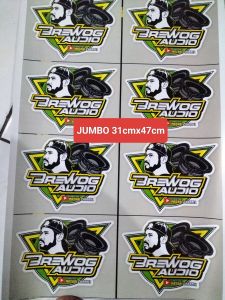 STIKER BREWOG AUDIO | STIKER SOUND VINYL | STIKER AUDIO ANTI AIR | STIKER BREWOG | STIKER BREWOG AUDIO | STIKER BREWOG ISI 8 BIJI