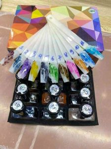 Sét Loang Cồn Vinimay 12 màu Loang Cực Đẹp Màu Loang Chuẩn