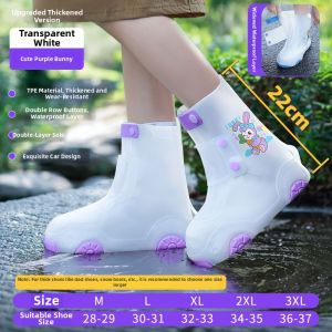 ZHENGYU | Waterproof Slip-Resistant Durable Reusable Shoe Covers