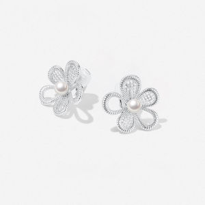 YICAN | Luxury Pearl Sunflower Ear Cuff