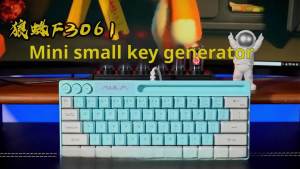 Bàn Phím Cơ AULA F3061 61 Phím Cảm Giác Chạm Cơ Học Có Dây Mini Đèn Nền RGB Dành Cho Máy Tính Để Bàn & Laptop Chơi Game Chống Nước Giao Diện USB