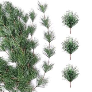 5/10Pcs Artificial Pine Needle 11CM Branch Green Plant Pine Needle for DIY Christmas Thanksgiving Wedding Home Garden Decoration