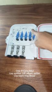 ODP 8 Core Lengkap & Fiber Optic Accessories
