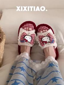 XIXITIAO | Anti-slip Cute Cotton Slippers