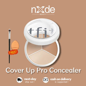 TFIT Concealer Tri-Color Concealer Cover Spots Dark Circles Under Eyes Acne Marks Facial Concealer Palette