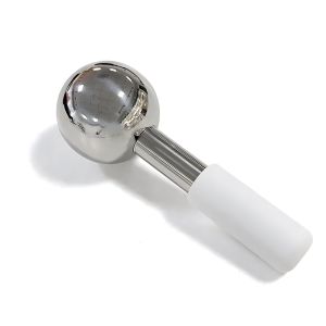 360 Rotating Large Ice Globe Stainless Steel Beauty Facial Massager for Face Eye Puffiness Cryo Sticks Cold Roller Cooling Globe