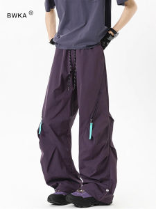 Lightweight Outdoor Work Pants Womens Casual Hiking Mountain Sports Trousers Waterproof Summer Street Style Wide Leg Pants