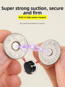 Magnetic Snap Button Closure Accessory