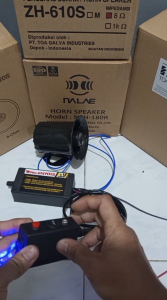 klakson motor whelen hhs tombol slim 60 watt set speaker mini 30 watt