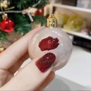 Sơn gel nhũ Flash đỏ rượu màu đỏ Tết không thể thiếu chai 15ml chất sơn đậm đặc màu nhũ bắt sáng