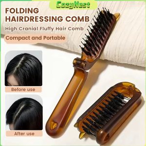 C.N Hairdressing Comb Folding Comb Nylon 18 * 3 cm 1 piece strong and durable material prevent hair from getting tangled fits most hairstyles weddings parties travel home hotel school office easy to carry when folded