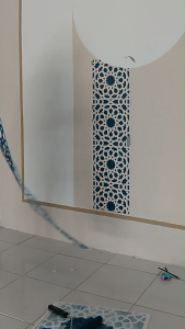 MAL STENSIL ORNAMEN ARABIC MODEL C