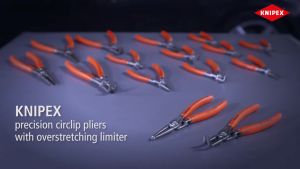 [ GH HARDWARE ] KNIPEX Precision Circlip Pliers - Internal & External (Straight) - 4811J1 / 4811J2 / 4911A1 / 4911A2