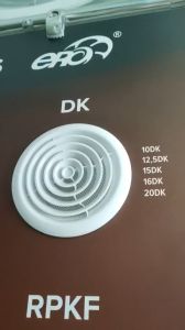 Cửa gió tròn NHỰA khuếch tán có lưới côn trùng Era - DK - Hàng Nhập Khẩu