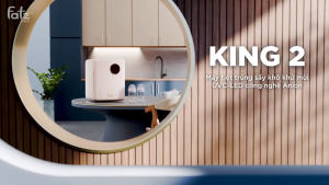 Máy tiệt trùng sấy khô UVC LED công nghệ Anion FATZ BABY King 2 FB4799BT tích hợp 6 chế độ thể tích 19 lít