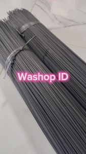 COD Jeruji Sangkar Bambu Hitam 25mm & Lidi Panjang 65cm