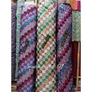 kain/bahan tile payet