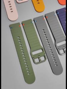 22mm 20mm Watch Strap For Amazfit Active Max 48mm/Active 2 Band BALANCE 2 GTR 4 2 3Pro/GTS 4 mini/Bip 6 5 Silicone Wave Bracelet