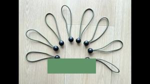 Ball Bungee Cords 50-Pcs for Canopy Tarp Tie Down Bungee Balls Camping ShelterCargoTent Poles 50-Pcs Bungee Balls
