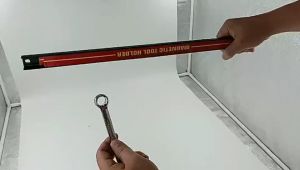 Thanh Nam Châm Chịu Lực Siêu Mạnh Gắn Kệ Tường Treo Đồ Nghề Dài 30.5 cm 45.5 cm Từ Tính Vĩnh Cửu