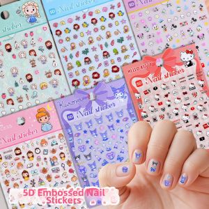DAXIANTONGXIN | Non-Toxic 5D Embossed Nail Stickers