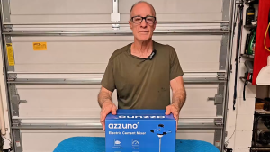 Azzuno Pengaduk semen/ Multifungsi Pencampur cat kecepatan tinggi 820 Rpm Alat dekorasi power mixer