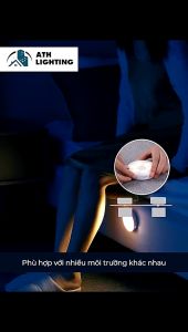 Đèn Led Cảm Biến Chuyển Động HiNan Đèn Cảm Ứng Gắn Tường Cầu Thang Tủ Quần Áo Thông Minh Sạc USB